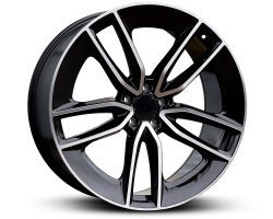 FP444 (Front + Rear only) Black Machined Face (BMF)