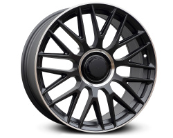 HP846 (Max Load: 690 Kg) (Front + Rear only) Satin Black Machined Lip 