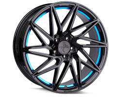  Keskin Tuning KT20 (max load: 690kg) Black Painted Blue Inside