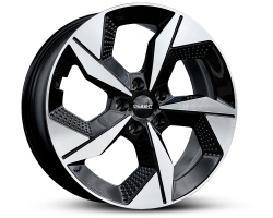 Dezent AO Dark (Max Load 755 kg) Made in Germany Black Polished