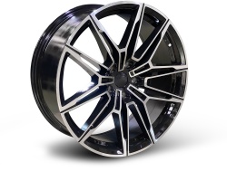 871 BMW Black Machined Face (BMF)