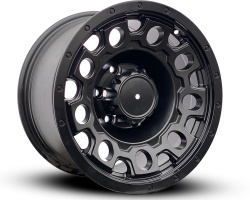 B1534 Black half matt 