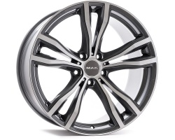 MAK X-Mode (Max Load 1020 kg) Gun Met Mirror Face