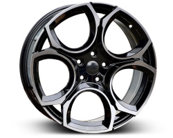 C386 (B386) VW (NOT OE) Black Machine Face (BMF)