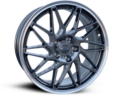 Dotz Tanaka (Max load 750 kg) Made in Germany Dark gunmetal polished lip