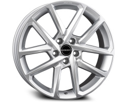 Borbet N  (Max load: 695 Kg) Made in Germany Crystal Silver