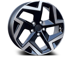 Elite Wheels X166 DY1667 (Max Load: 750 Kg) Conic Black Diamond