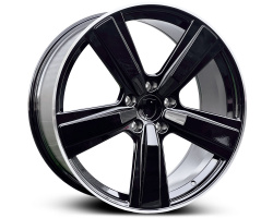 P002 Black Machined Lip
