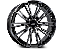 AEZ Alaska (Max Load: 700 Kg) Porsche Taycan Made in Germany  Dark Black Polished