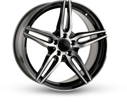 DY289  Black Machined Face (BMF)