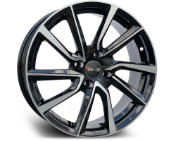 Avus AC-518 (max load:690kg) Made in Italy Black Polished