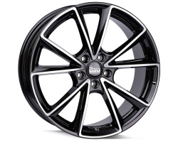 MAM A5 (max load:690kg) Germany TÜV certified BLACK FRONT POLISH