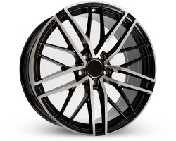 564 MERC (Front + Rear only) Black Machined Face BMF