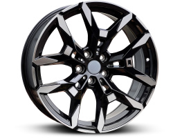 H3456F BMW (NOT OE) (Front + Rear only) Black Machine Face (BMF)