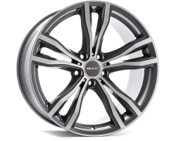 MAK X-Mode (Max Load 1020 kg) Gun Met Mirror Face