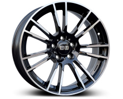 ELITE WHEELS EW01-STARGAZE (Max Load 730 kg) Conic Black polished Elite coating