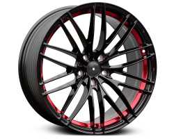 FX007 F159 (Max Load: 690 kg) BLACK RED INNER LIP