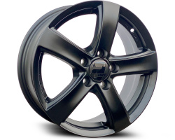 2DRV by Wheelworld WH24 conical 60 Blavck Matt