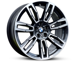 DEMO BMW M Styling + TPMS 935 Ronal 4945 5 A324E0 Bicolor Midnight Grey / Bright Turned