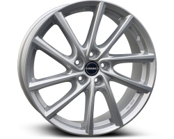 Borbet V (Max Load: 760 Kg) Made in Germany Crystal Silver