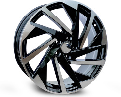 W023 VH2041 BLACK MACHINED