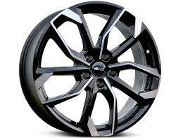 RC Design RC34 ECE (Max Load 800 kg) (sfera bolts R14 28mm) for New Lexus  Gloss Black Front Polished