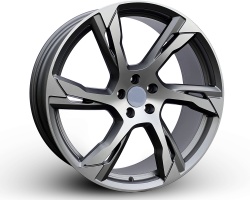 1175 Gunmetal polished Machine Face GMFM