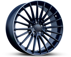 457 MERC  Satin Black Machined Lip (BM/LIP)