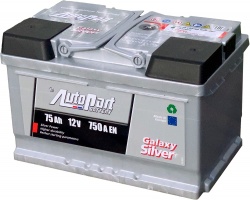 Akumuliatorius Autopart Galaxy Silver 75Ah