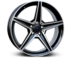 Elite Wheels X171 DY1791-1 (Max Load: 750 Kg) Conic Black Diamond