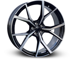 861 Black Machined Face (BMF)