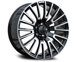 FT3019 (Front + Rear only) BLACK POLISHED