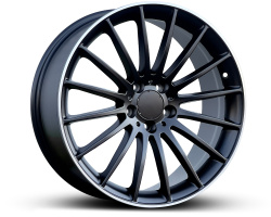 365 MERC Satin Black Machined Lip (BLACK M/LIP)