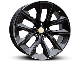 538 BMW (NOT OE) (Front + rear only) Black Milling Line