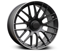 6851 851 (Front + Rear only) (Max Load: 790 kg) MATT BLACK POLISHED LIP