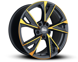 MAM RS6 (Max Load: 720kg) Germany TÜV certified MATT BLACK FRONT COPPER