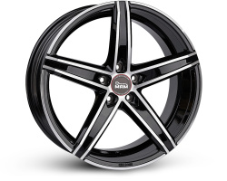MAM OX-18 (max load:720kg) Germany TÜV certified BLACK FRONT POLISH 