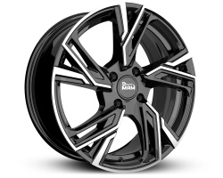 MAM RS5 (Max Load: 580kg) Germany TÜV certified  BLACK FRONT POLISH