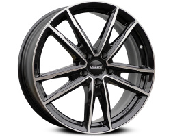 Dezent KF (Max Load 725 kg) Made in Germany Dark Black Polished