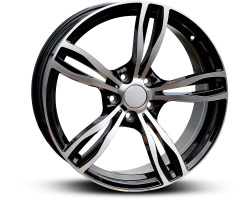359 BMW (NOT OE) Black Machined Face (BMF)
