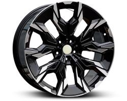 3008 BMW (NOT OE) (Front + Rear only) Black Machined Face (BMF)