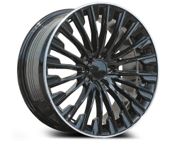 FT627 (Front + Rear only) BLACK POLISHED LIP