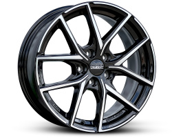 Dezent TO (Max Load 705 kg) Made in Germany Black Polished